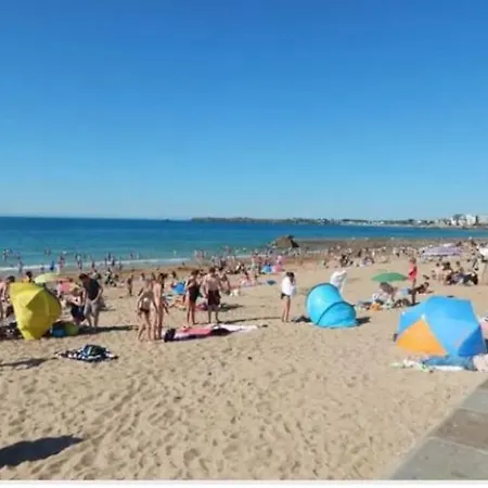 St Malo Maison Avec Jardin Proche Gare Plage Intramuros Chien Admis Parking Gratuit Saint-Malo Exterior foto